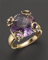 Anello Gucci Donna in Oro giallo Ametista 160447J85705010 - 160447J85705010